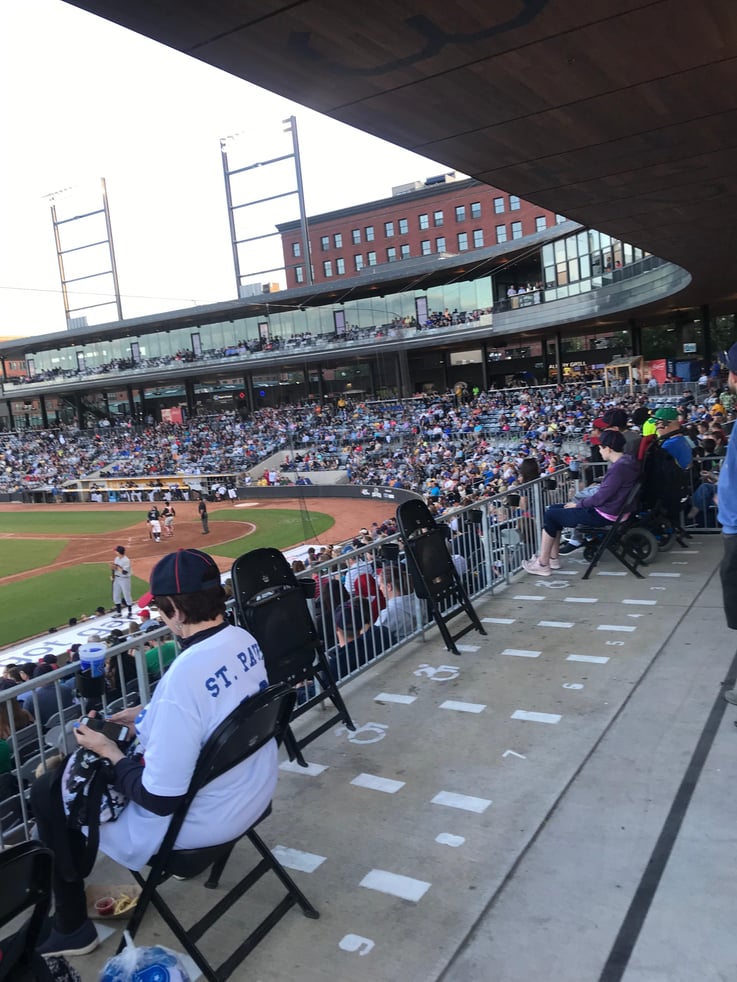 Seniors Out and About in the Twin Cities: Saint Paul Saints