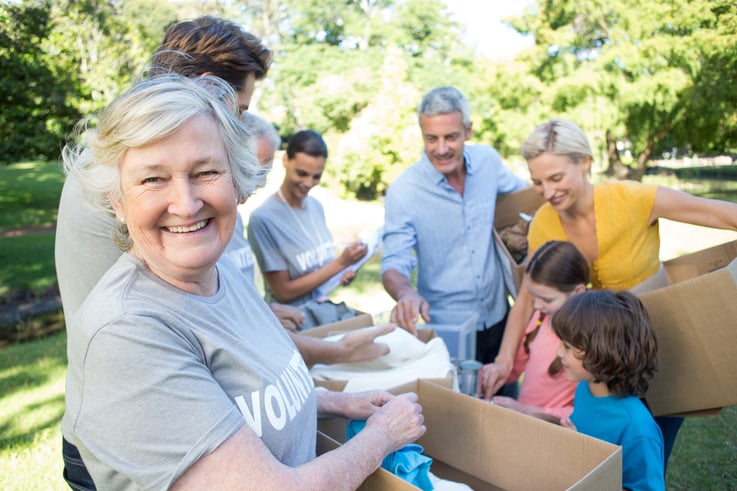 Seniors Out and About in the Twin Cities: Volunteering